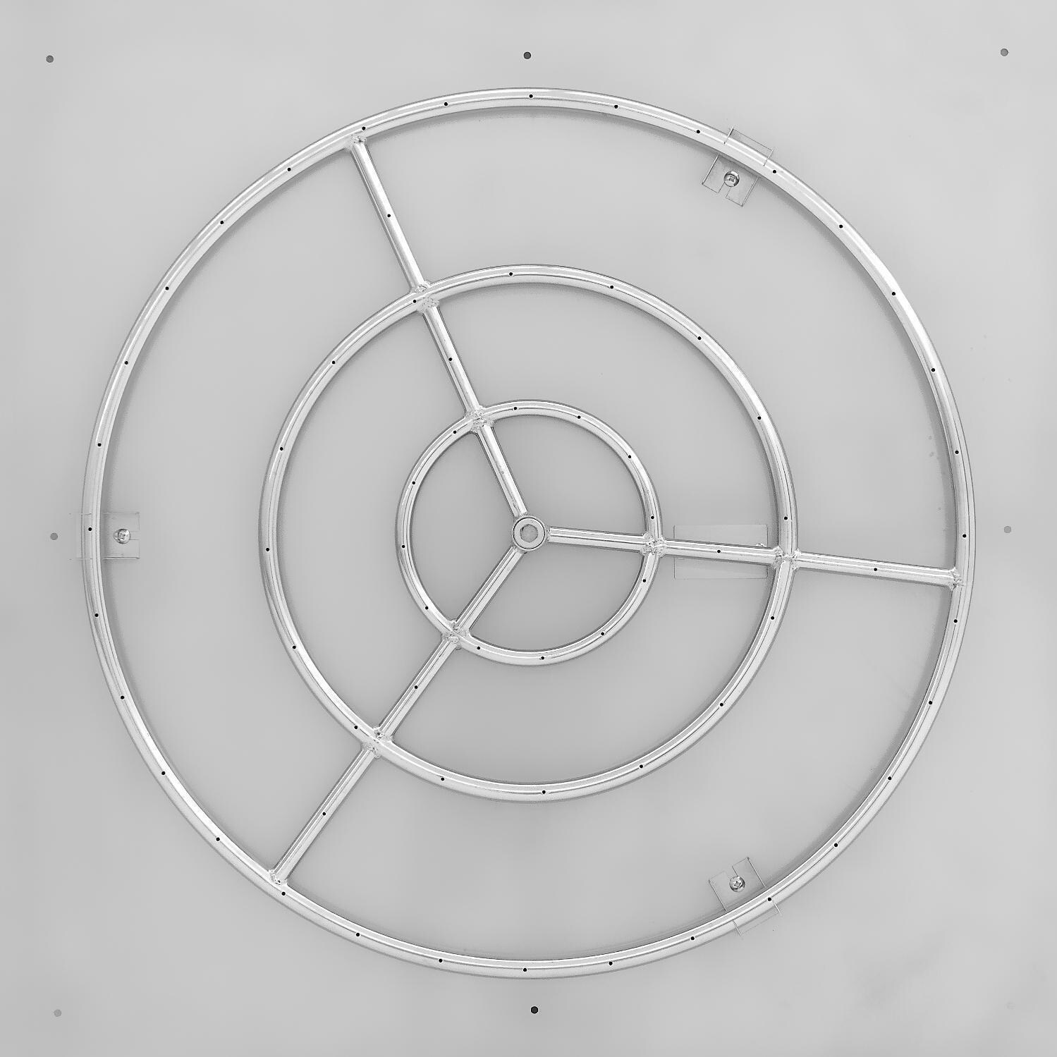  BBQGuys Signature Series 36-Inch Square Flat Pan With Ring Burner - Top View thumbnail