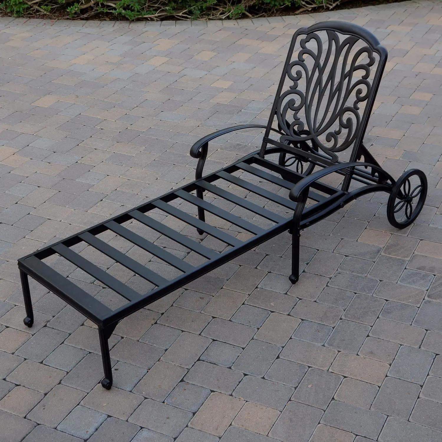 Darlee Elisabeth Cast Aluminum Patio Chaise Lounge - Frame thumbnail