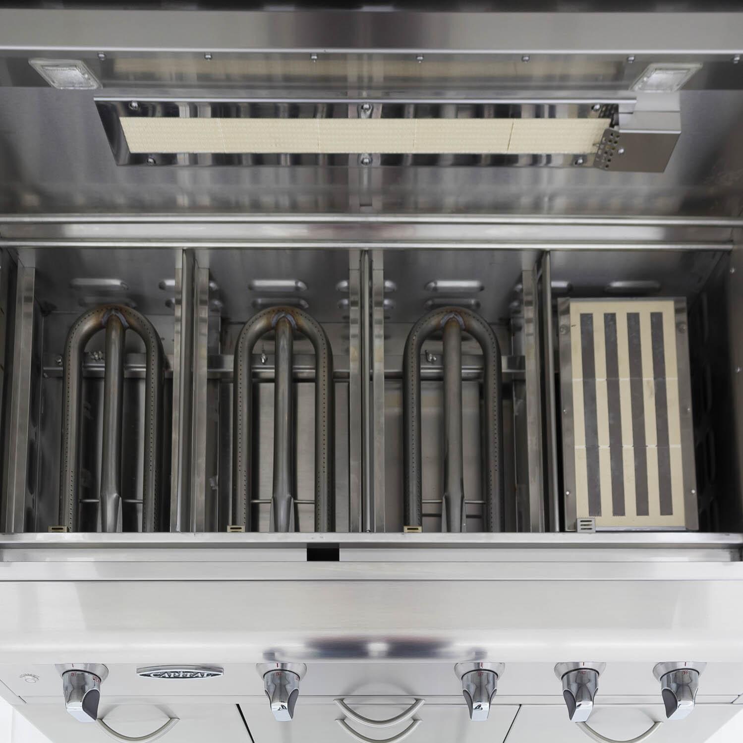 Capital Precision 48-Inch Built-In Gas Grill - With Flame Tamers And Cooking Grids Removed thumbnail