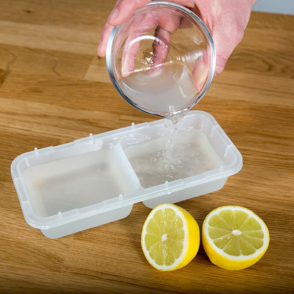 GrillPro Ice Brush w/ Tray - 77679 - Filling Tray - Lifestyle thumbnail