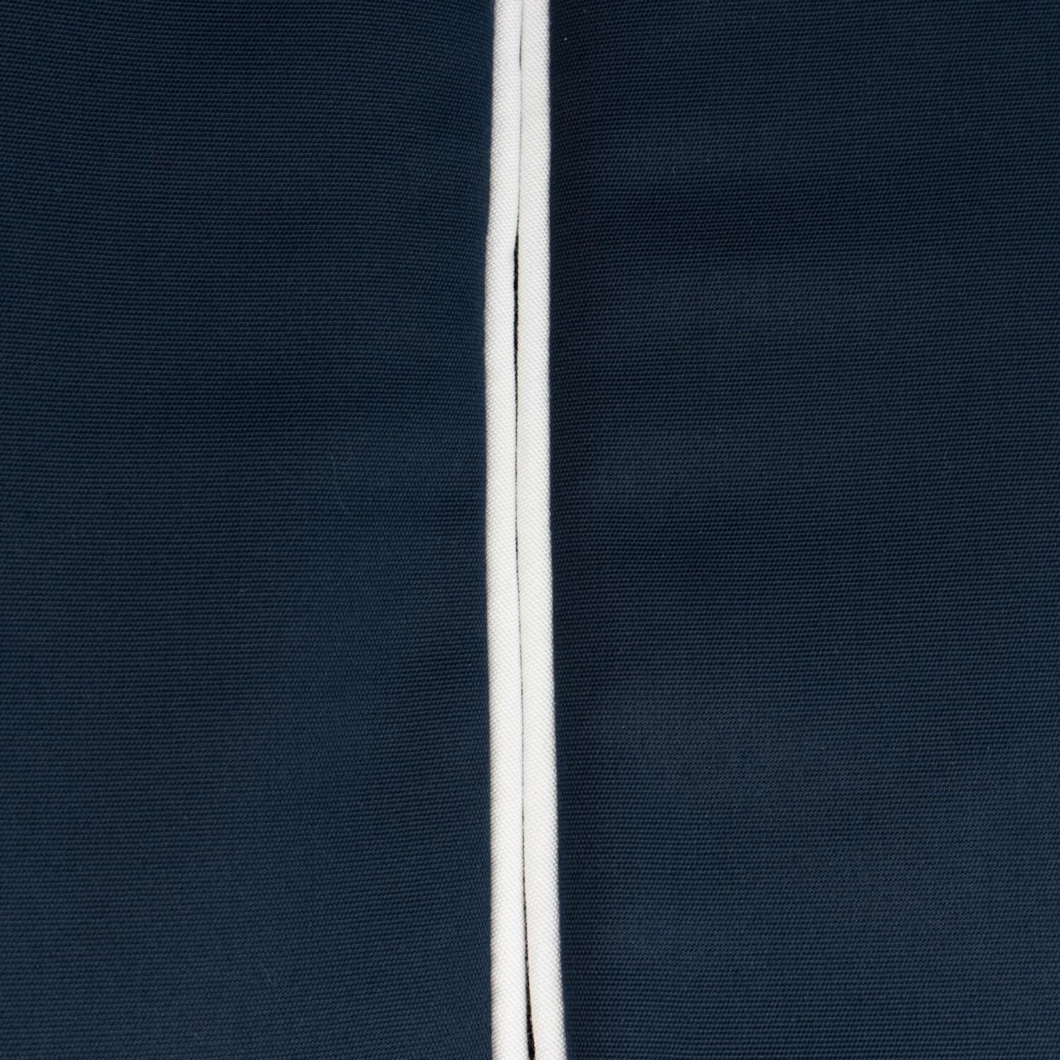 Everglades White Wicker Sofa - Cushion Detail Swatch thumbnail