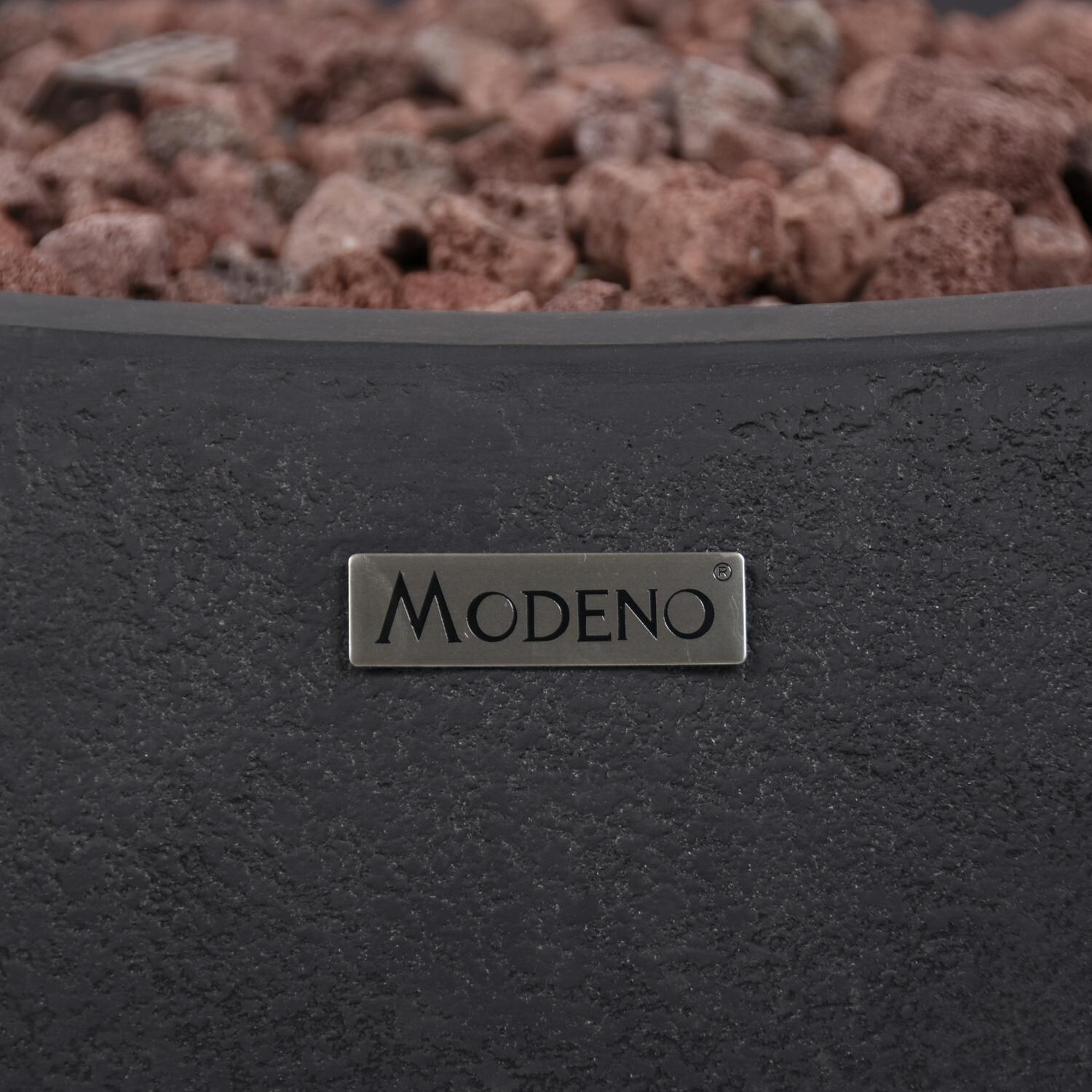 Elementi OFG115-NG Modeno York 27-Inch Natural Gas York Fire Bowl - Media & Logo thumbnail