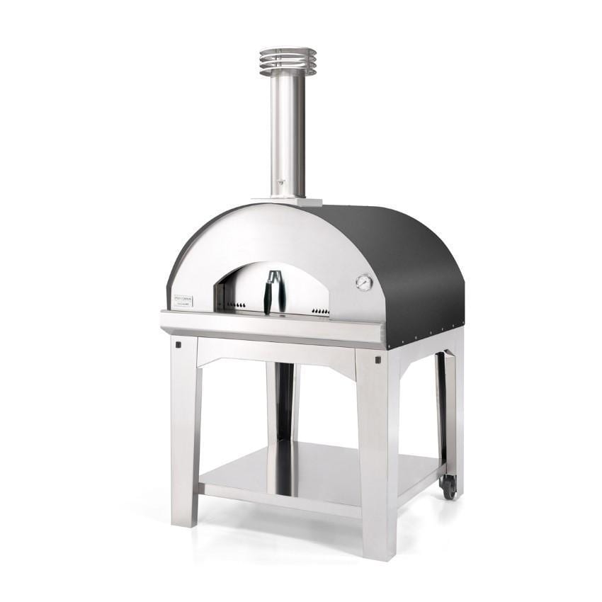 Fontana Forni Marinara Wood-Fired Pizza Oven On Cart - Anthracite - FTMARIN-A