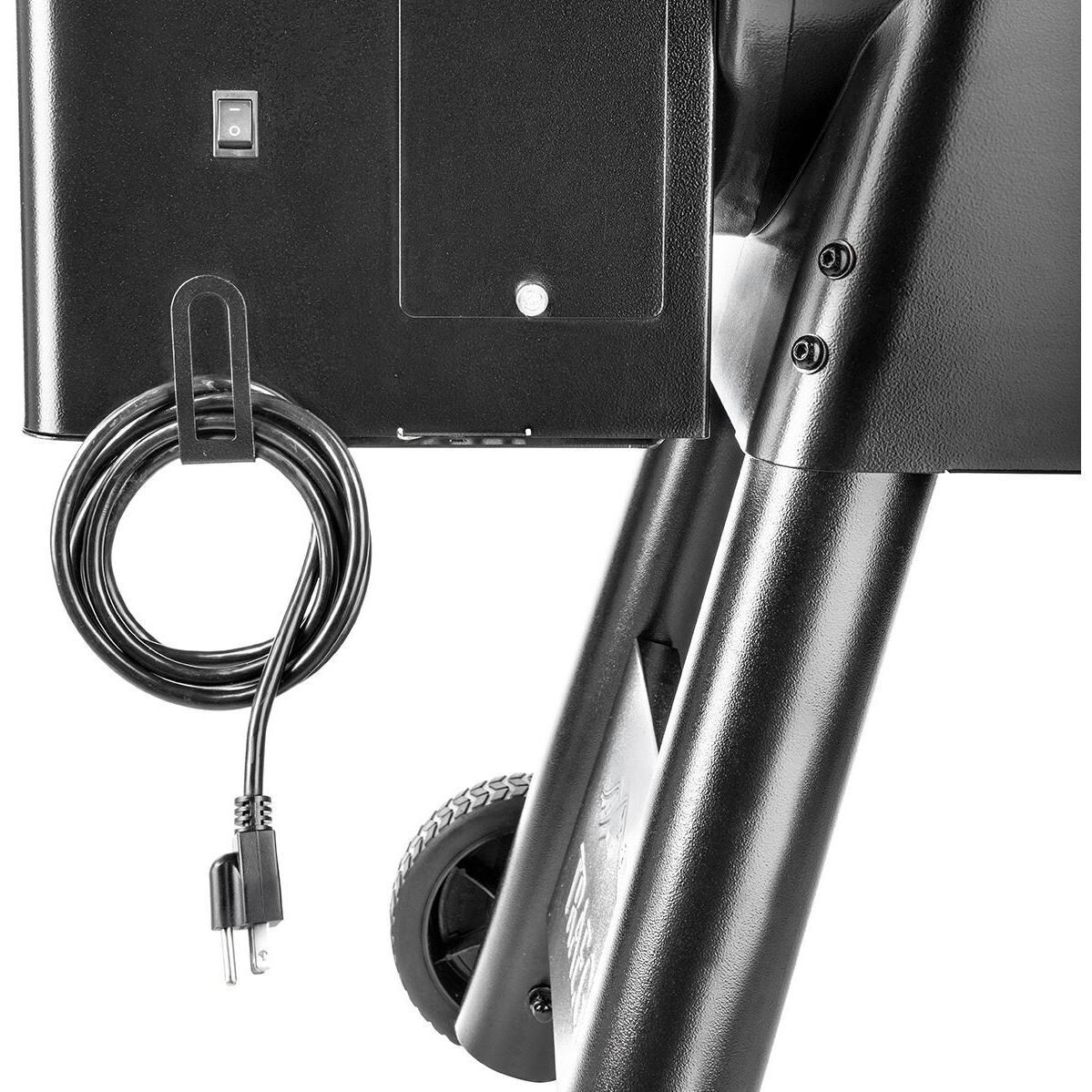 Traeger Timberline 850 - Rear Hopper Bin Detail W/ Cable Storage & Hopper Door thumbnail