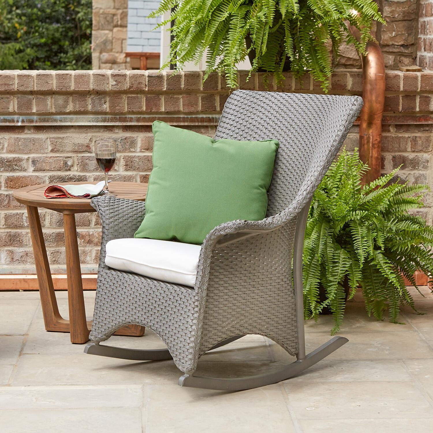 Lloyd Flanders Mandalay Porch Rocker - Lifestyle thumbnail