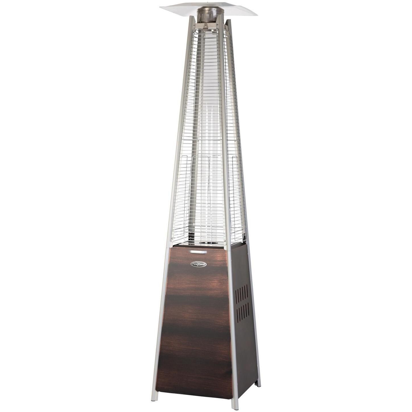 Ultimate Patio SC62263 Propane Pyramid Flame Patio Heater - Brushed Bronze - Display - White Background thumbnail