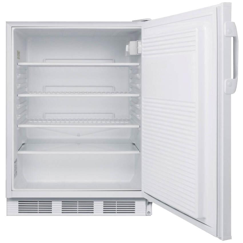 Summit 5.5 Cu. Ft. Commercial ADA Compliant Compact Refrigerator - White - Open thumbnail
