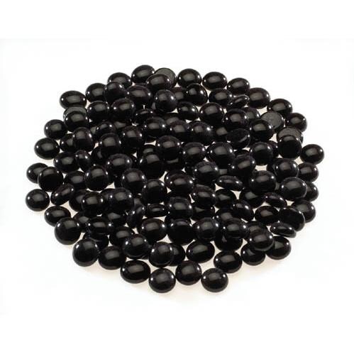 Firegear Designer Series Fireglass - Midnight Black Liquid Glass / 10 Lbs