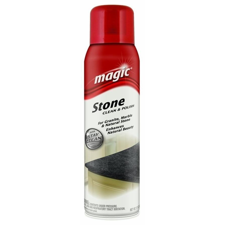 Magic 17oz Stone Clean & Polish Aerosol