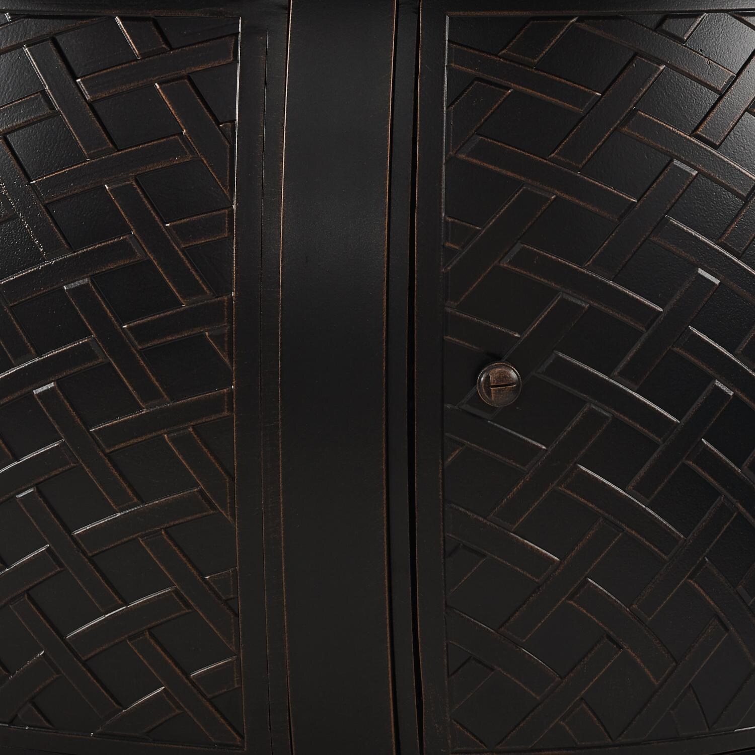 Ultimate Patio 63222-NG Palm Way 48-Inch Oval Aluminum Natural Gas Fire Pit - Detail thumbnail