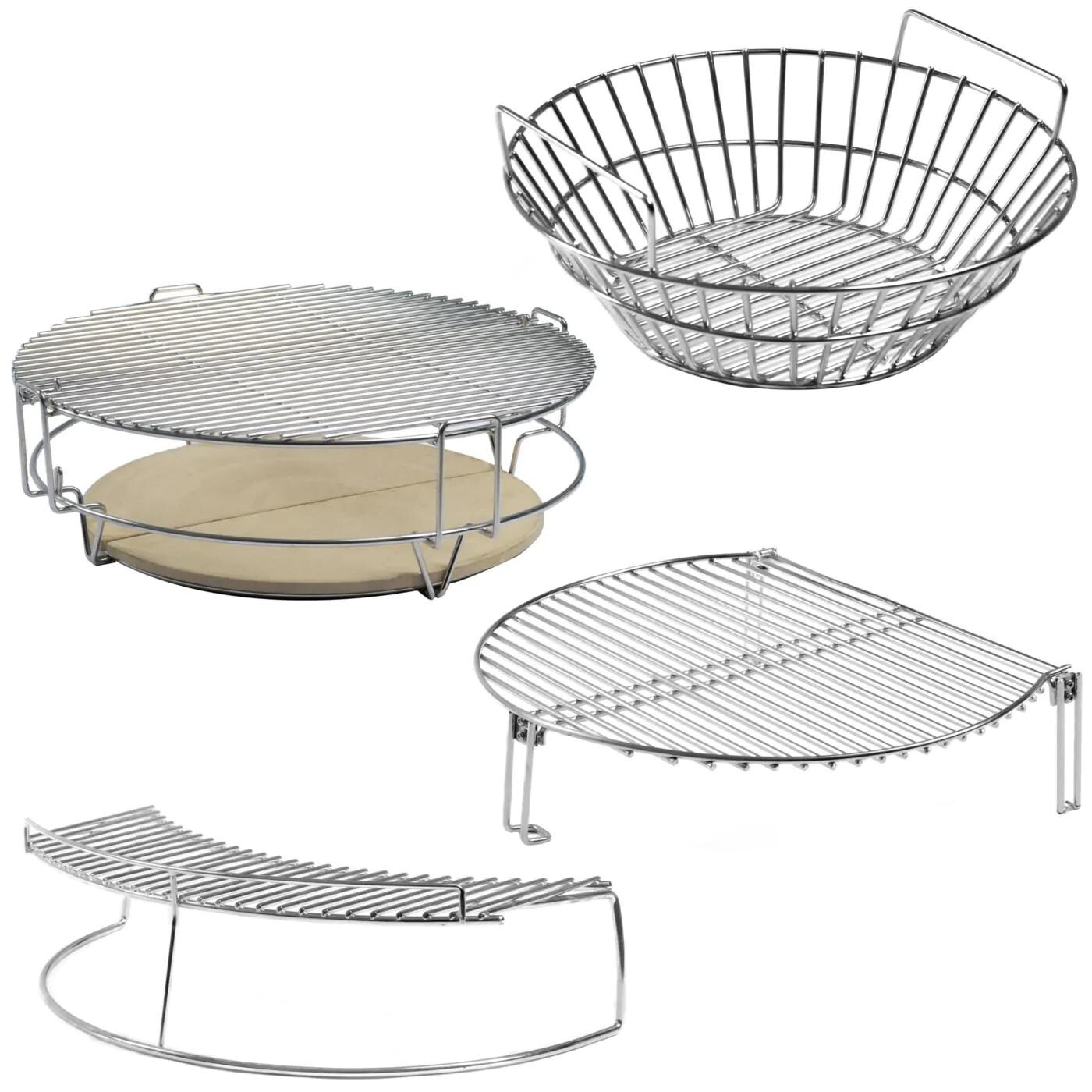 BBQGuys Signature  Kamado Stainless Stel 4-Piece Bundle thumbnail