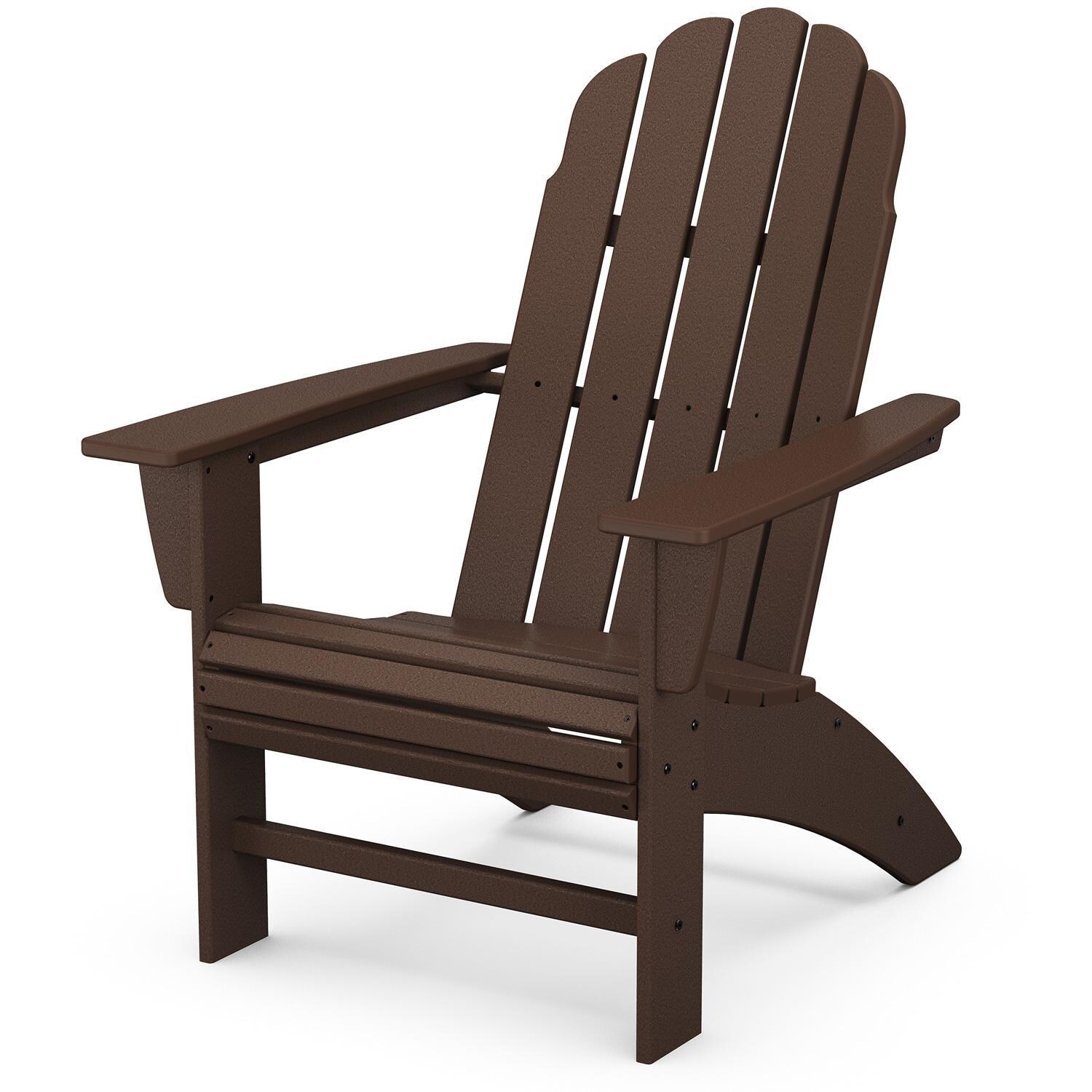 POLYWOOD Vineyard Curveback Adirondack Chair - Mahogany thumbnail