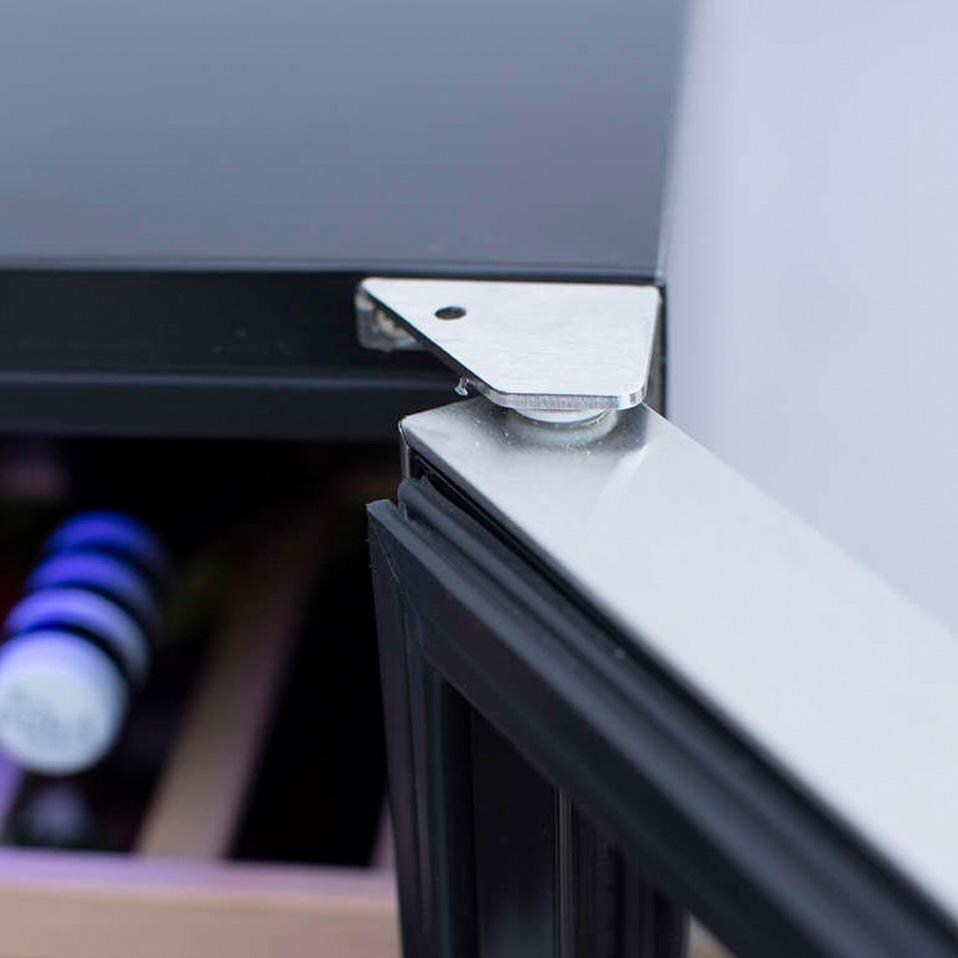 Summerset 15-Inch Outdoor Rated Wine Cooler - SSRFR-15W - Top Hinge thumbnail