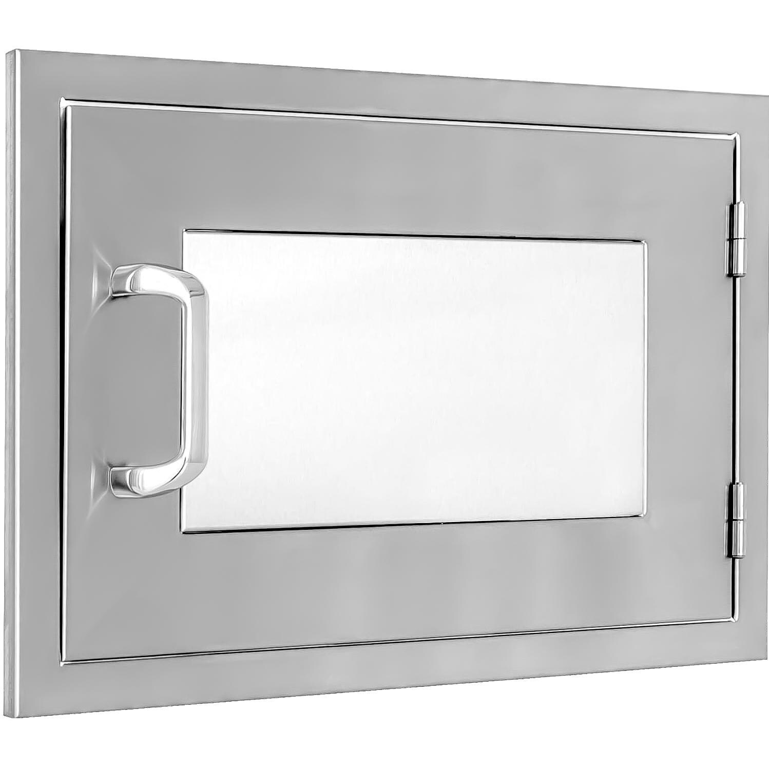 BBQGuys.com Kingston Panel Series Single Access Door - Angled View  thumbnail