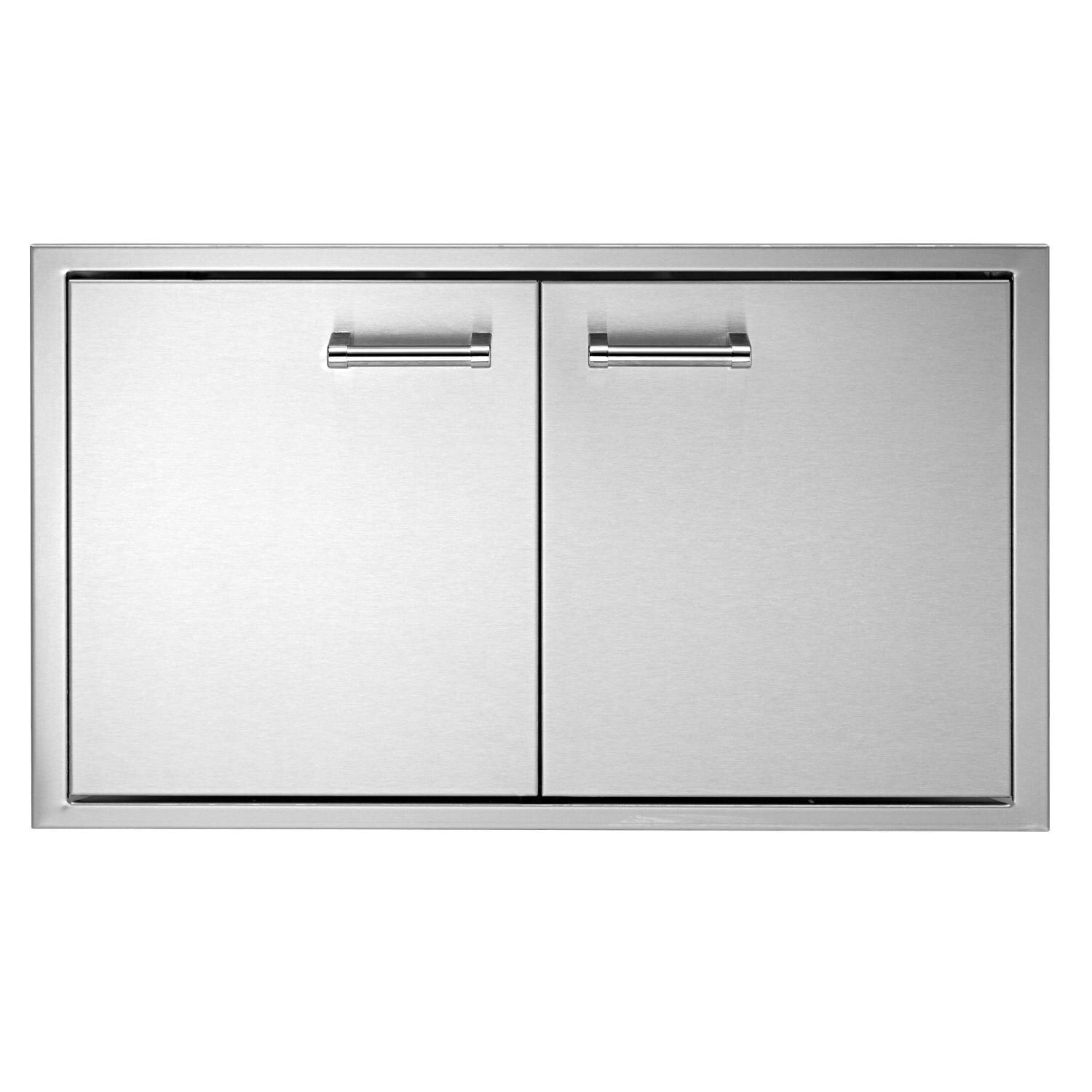Delta Heat 32-Inch Stainless Steel Double Access Doors - DHAD32-C thumbnail