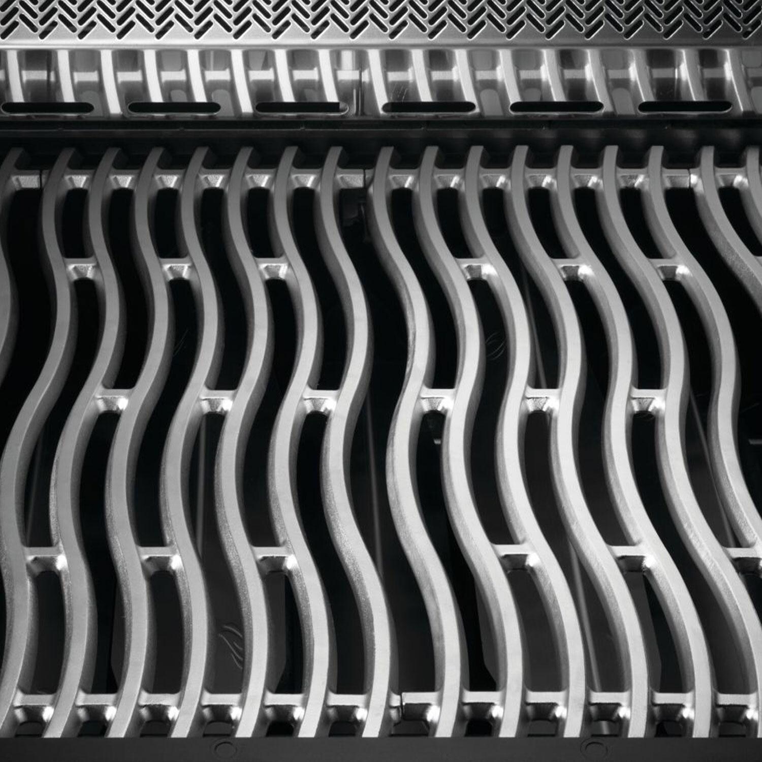 Napoleon P500VXRSIBPK-PHM Phantom Prestige 500 Connected Propane Gas Grill w/ Infrared Side & Rear Burner - Black - Waves Cooking Grids - Detail thumbnail