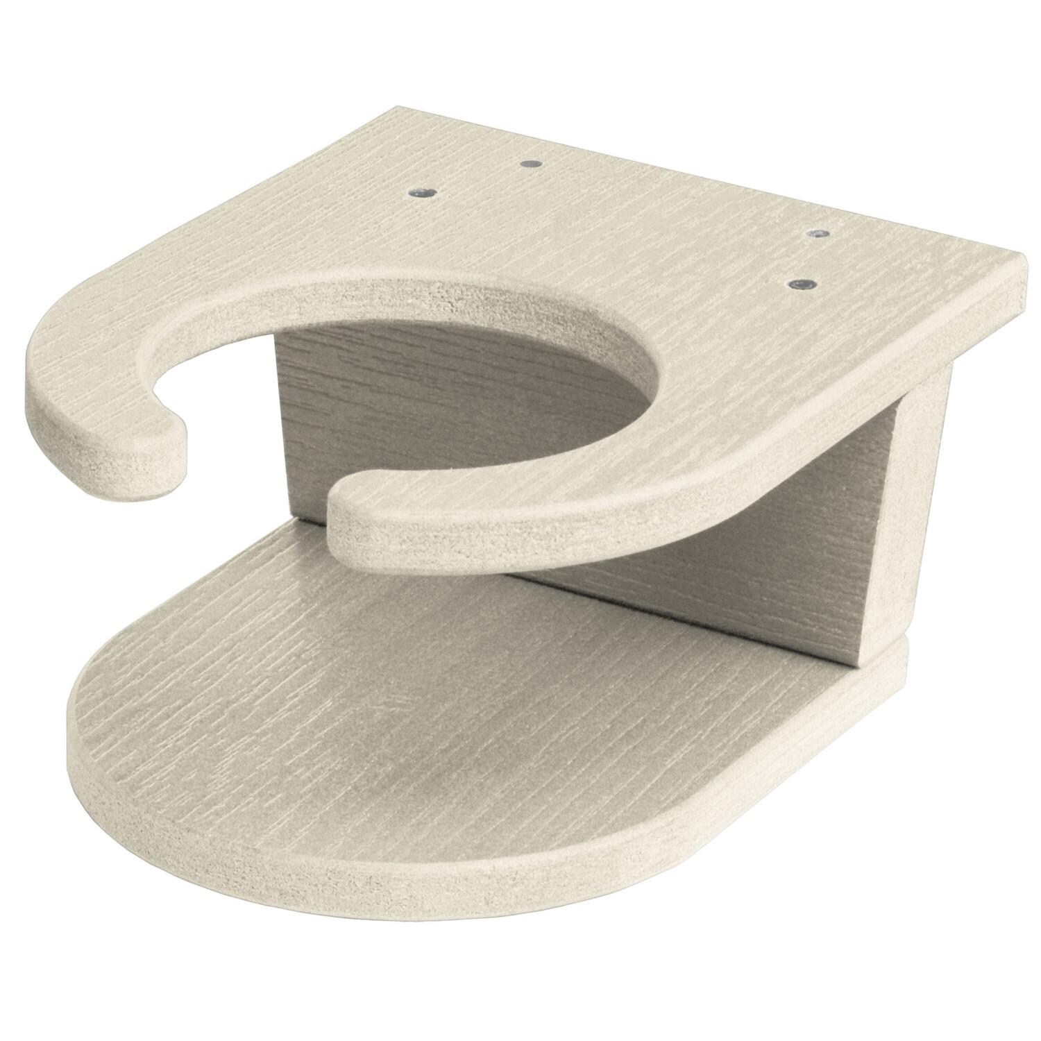 Lakeview Easy-add Cup Holder - Whitewash - On White thumbnail