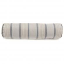 Sunbrella Cove Pebble Outdoor Bolster Pillow W/ Piping By Lakeview Outdoor Designs - 6 X 24 image