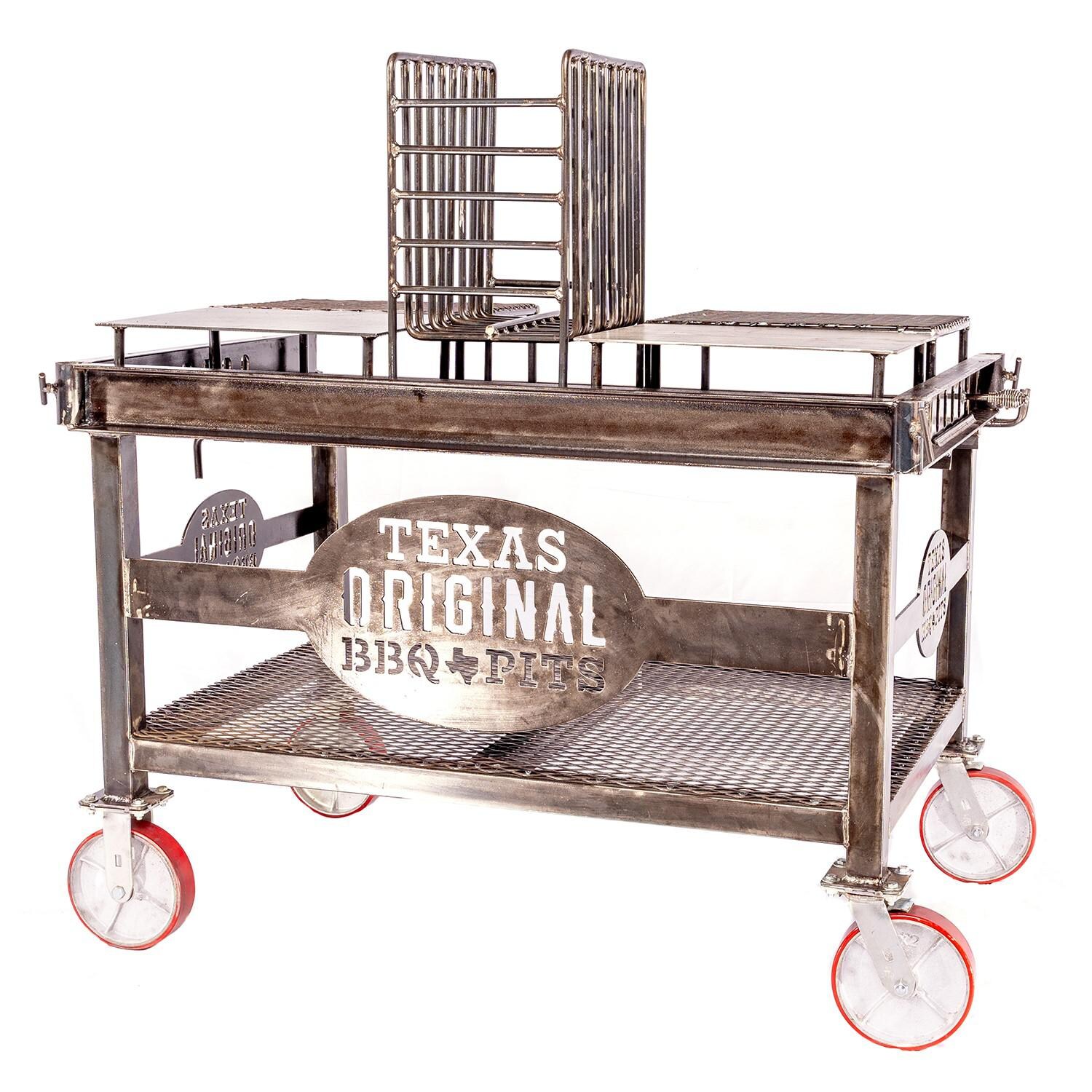 Texas Original Pits LFT-48 Laredo Basic Live Fire Table - Front Angled thumbnail