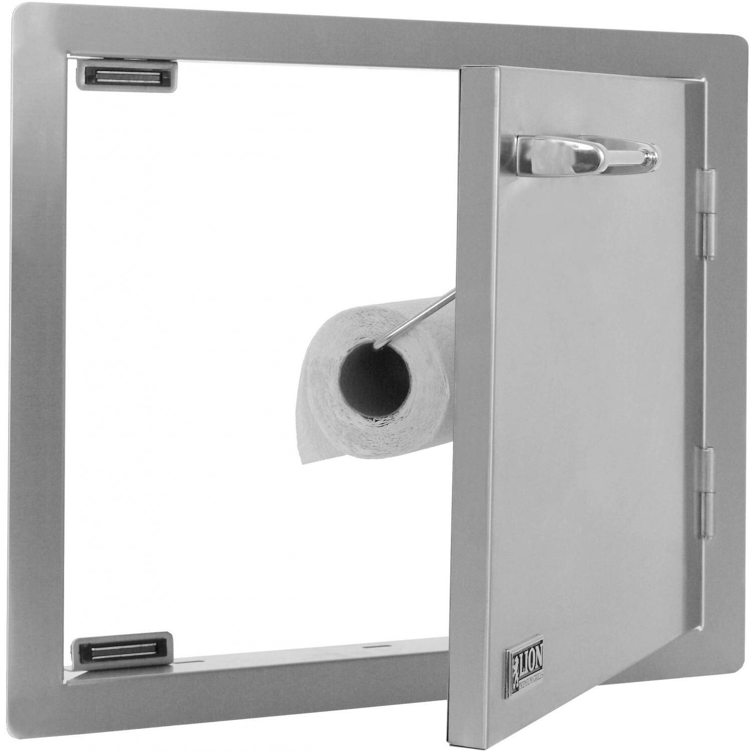 Lion 22-Inch Single Access Door - Horizontal - Open w/ Paper Towel Holder thumbnail
