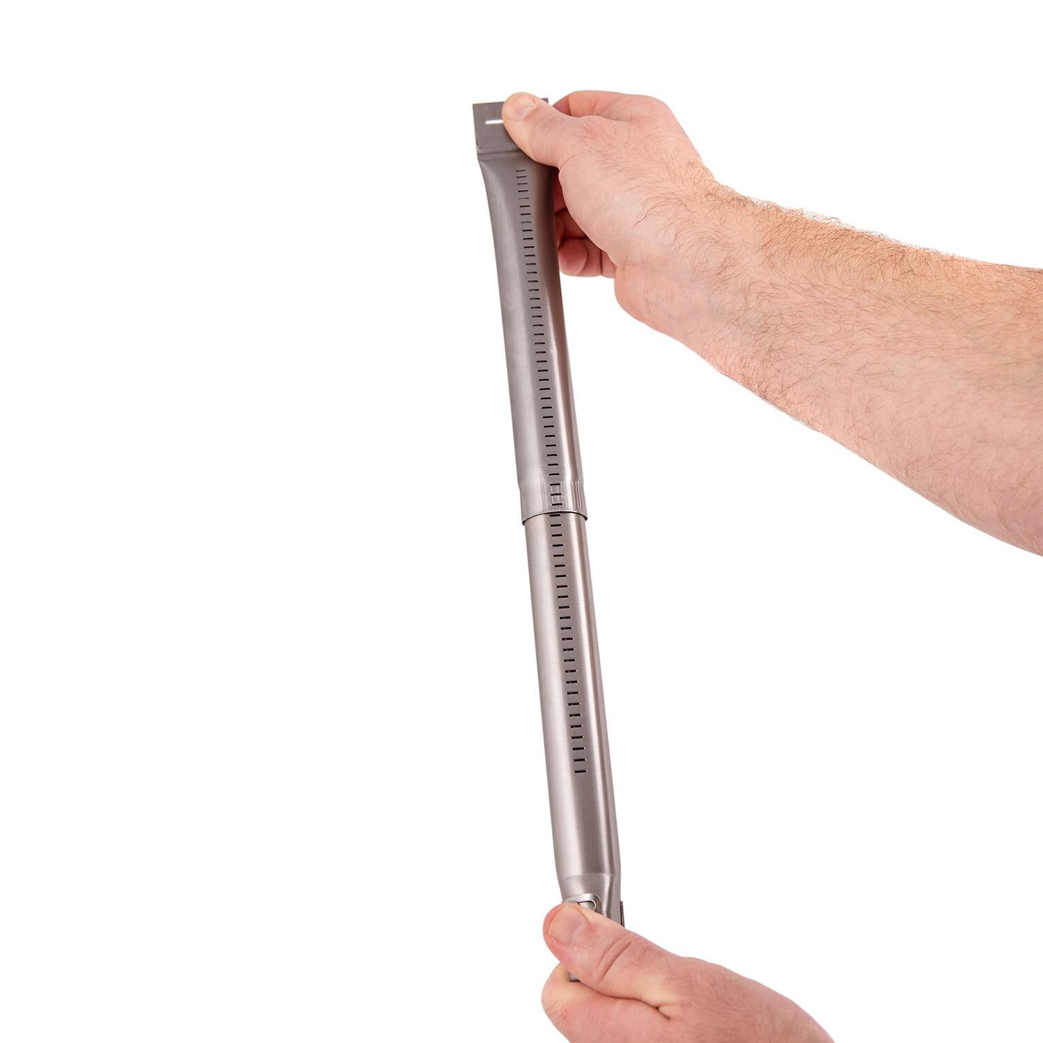 GrillPro Universal Adjustable Front-to-Back Tube Burner - 21218 - Extended - White Background thumbnail