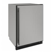 U-Line 24-Inch 4.8 Cu. Ft. Outdoor Rated Convertible Compact Freezer - Stainless Steel - U-1224FZRSOD-00A image
