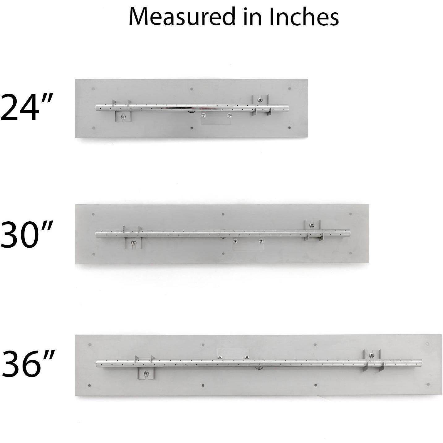 BBQGuys Signature Series Linear Flat Pan With T-Burner Sizes thumbnail