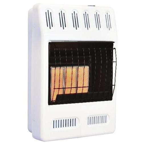 Superior Fireplaces 16,000 BTU Vent Free Infrared Propane Gas Space Heater  With Thermostatic Control : BBQGuys