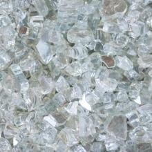 Lakeview Outdoor Designs 1/4-Inch Ice Clear Reflective Fire Glass - 1 Pound image