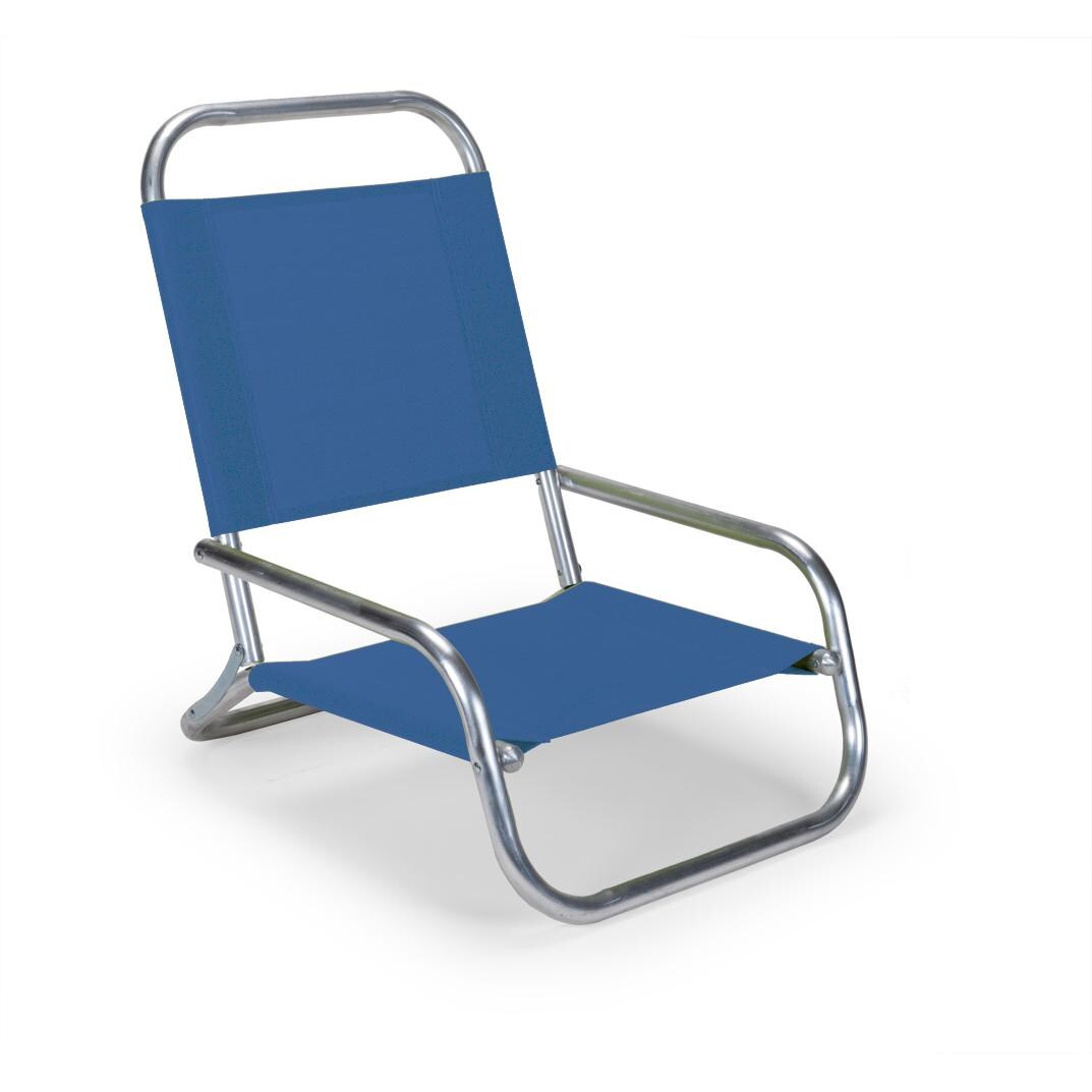 Sun & Sand Folding Aluminum Beach Chair By Telescope Casual - Cobalt