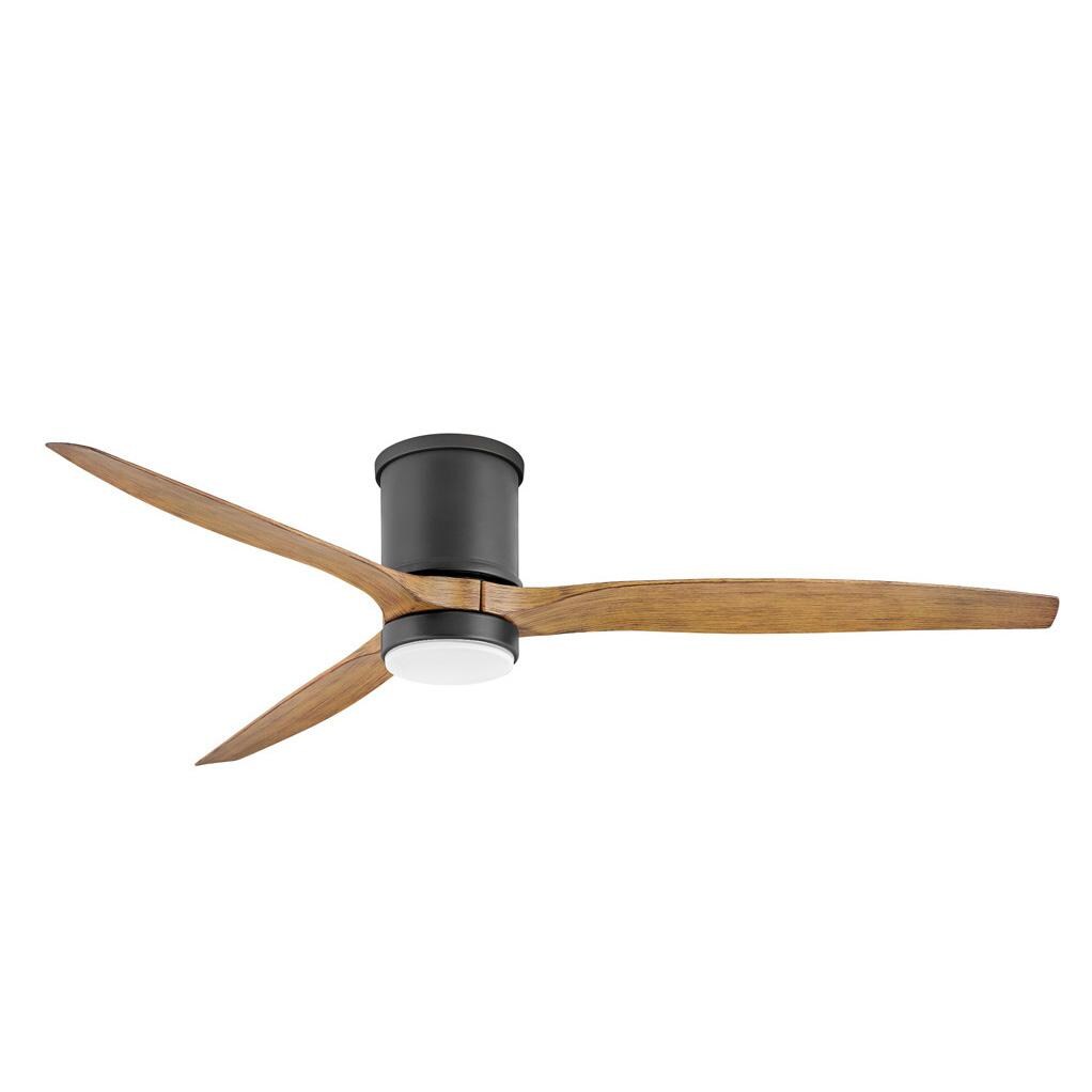Hinkley Lighting 900860FMB-LWD Hover Flush 60-Inch LED Indoor / Outdoor Ceiling Fan - Matte Black thumbnail