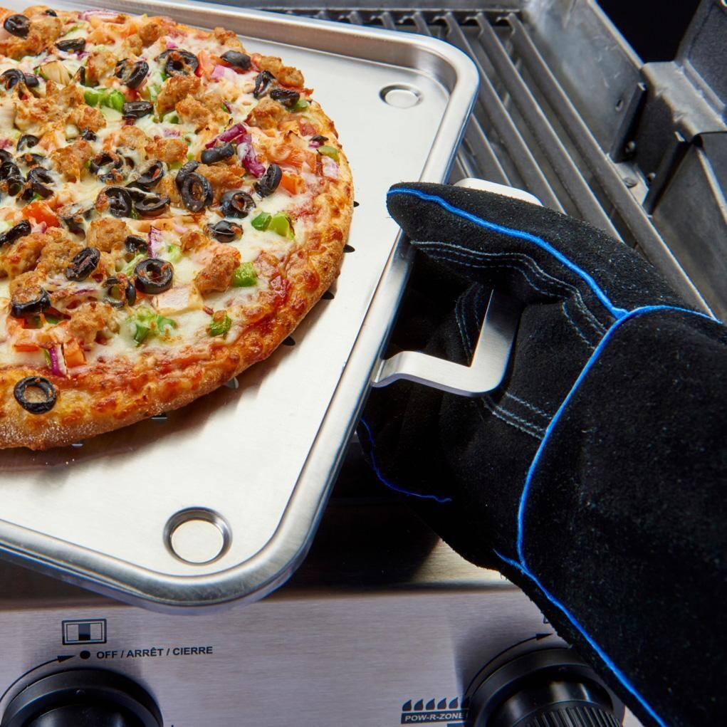 GrillPro Leather Gloves - 60528 - Pan - Lifestyle thumbnail