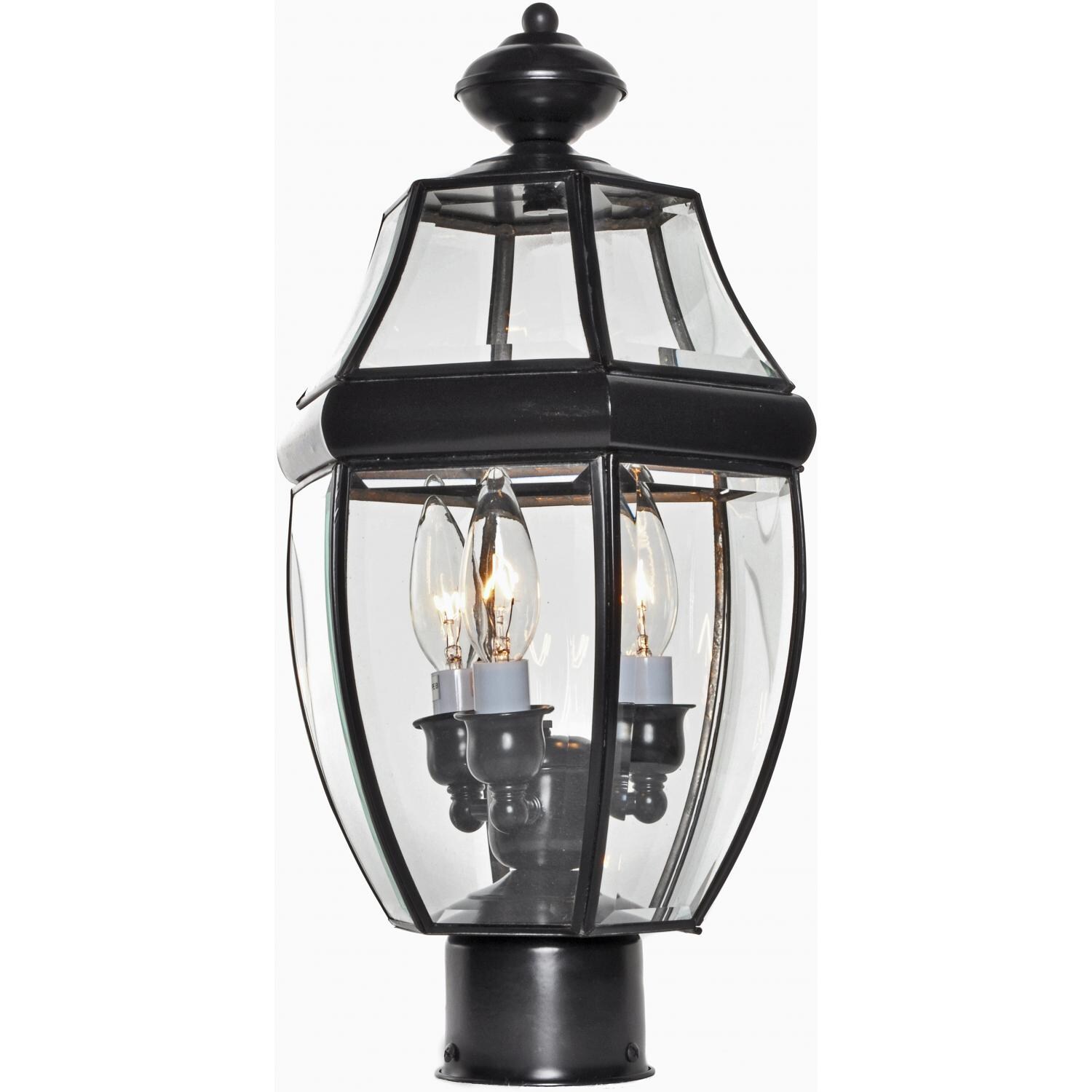 Maxim South Park 6097CLBU 40W 18-Inch Three Light Outdoor Post Light - Burnished thumbnail