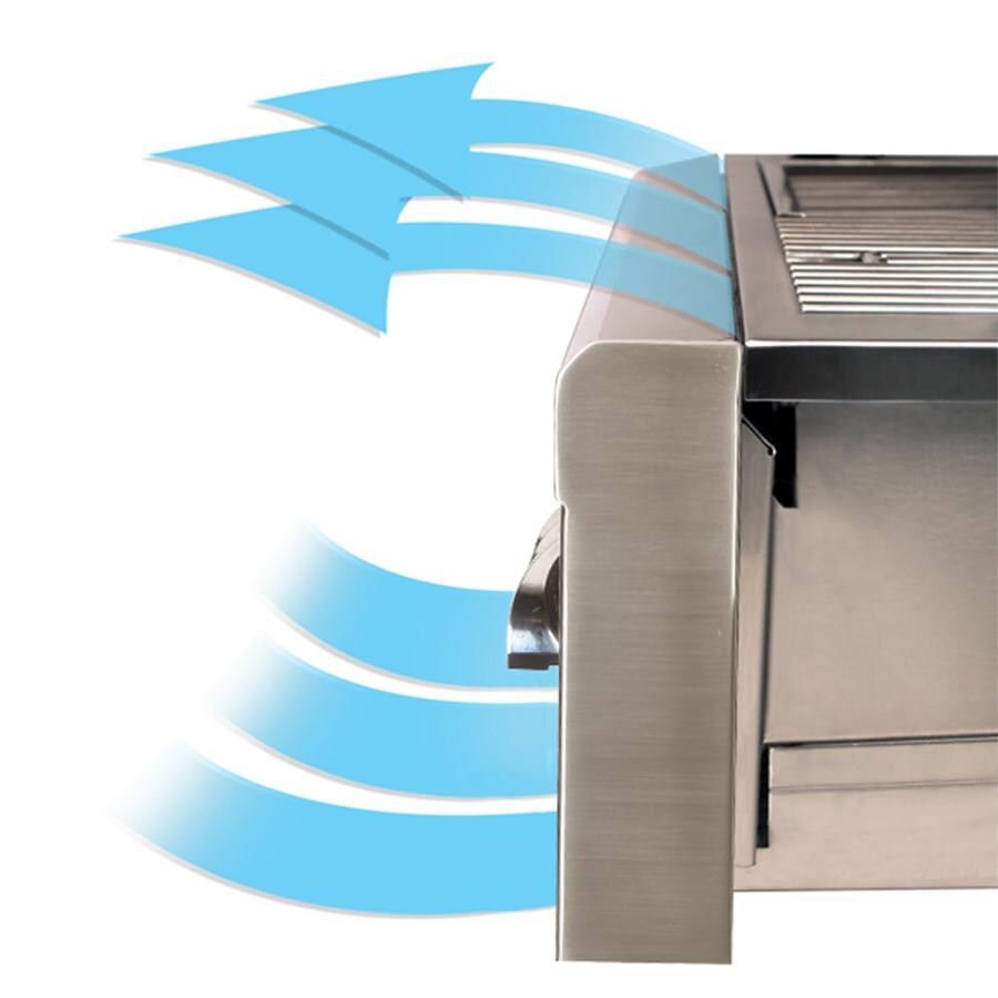 Artisan American Eagle AAEP-36C-NG 36-Inch Natural Gas Grill - Cooling Air Flow