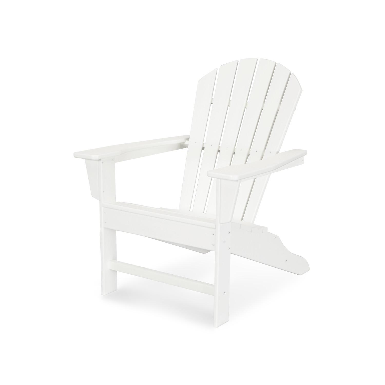 POLYWOOD PWS105-1-WH South Beach 5-Piece Conversation Group - Chair Alone thumbnail