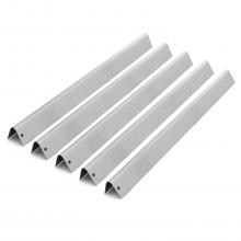 BBQGuys 7534 Stainless Steel Flavorizer Bars For Weber Spirit 500, Spirit 2-Burner & Genesis Silver A Gas Grills - 5-Pieces image