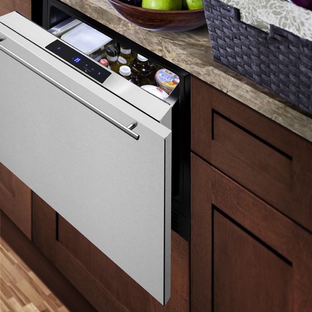 Summit FF1DSS24 Commercial 24-Inch 1.6 Cu. Ft. Built-In Drawer Refrigerator - Lifestyle thumbnail