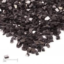 Real Flame 1/4-Inch Black Reflective Fire Glass - 20 Lbs