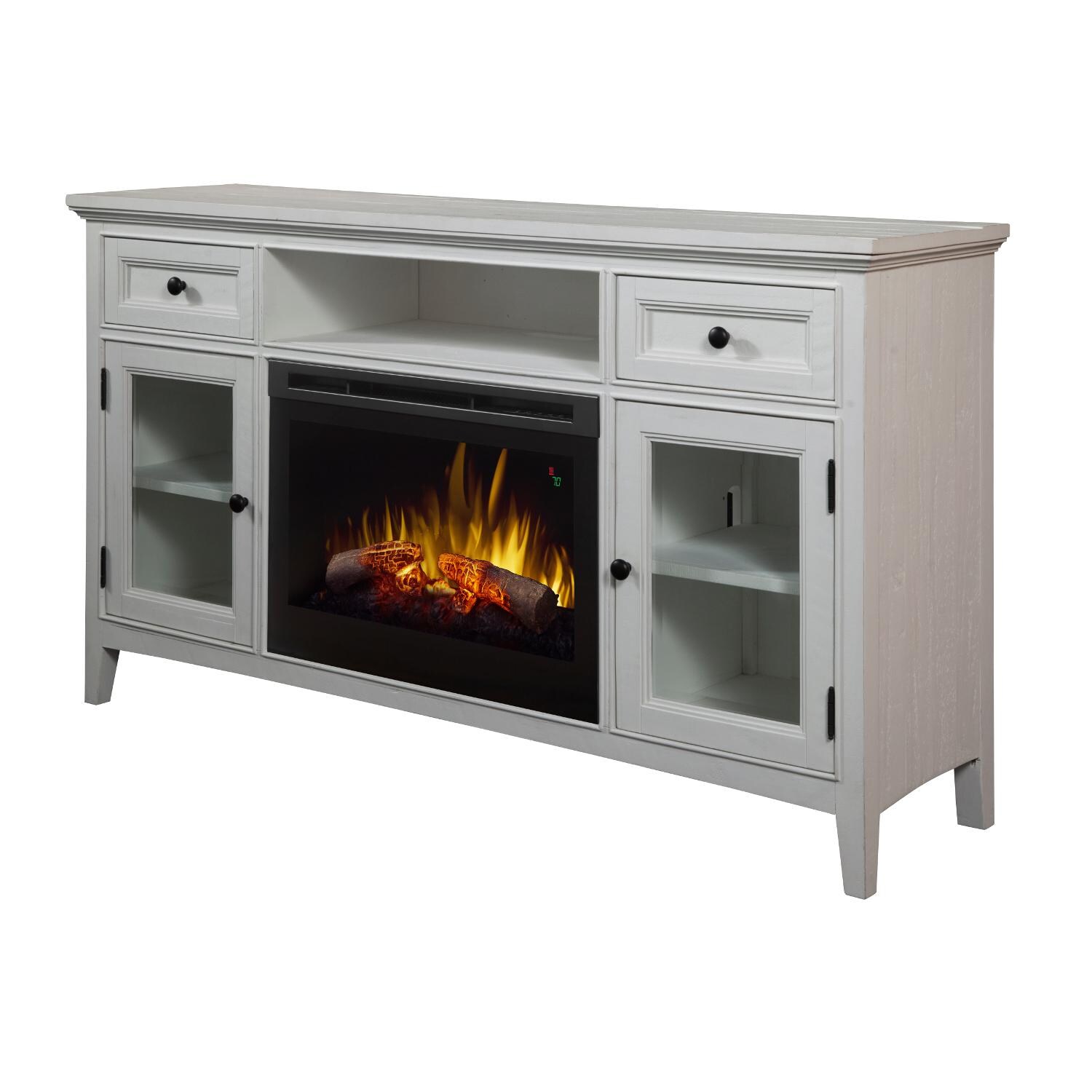 Dimplex Sophia 62-Inch Electric Fireplace Media Console - Realogs - Ivory - GDS25L5-4400IV thumbnail