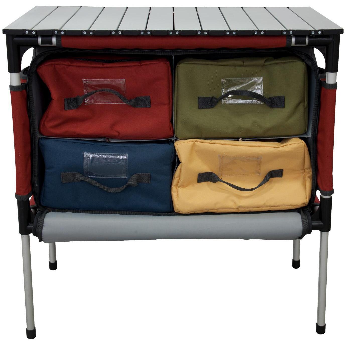 Camp Chef MSTAB Sherpa Camp Table & Organizer - Open thumbnail