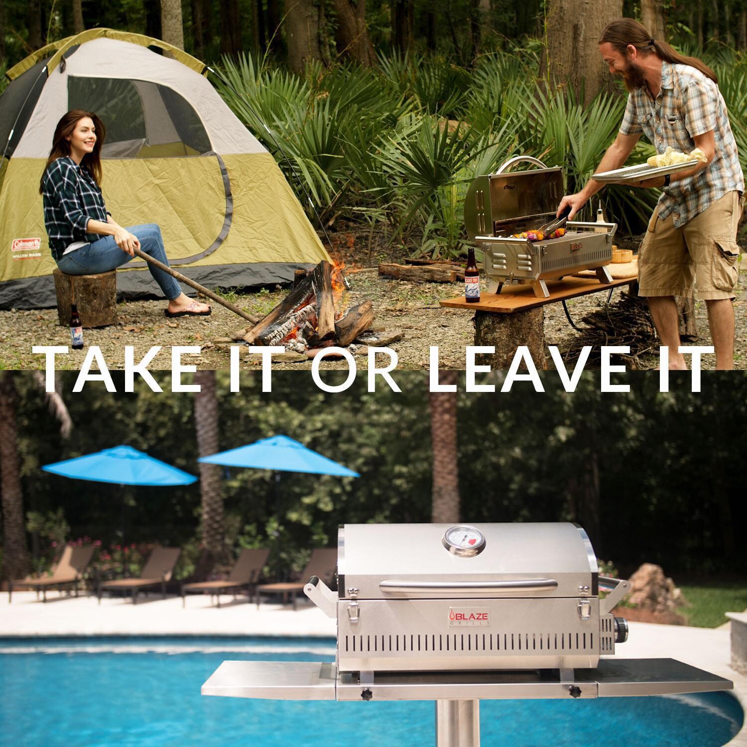 Blaze Professional LUX Portable Gas Grills - Enjoy Grilling On The Go Or In The Backyard thumbnail