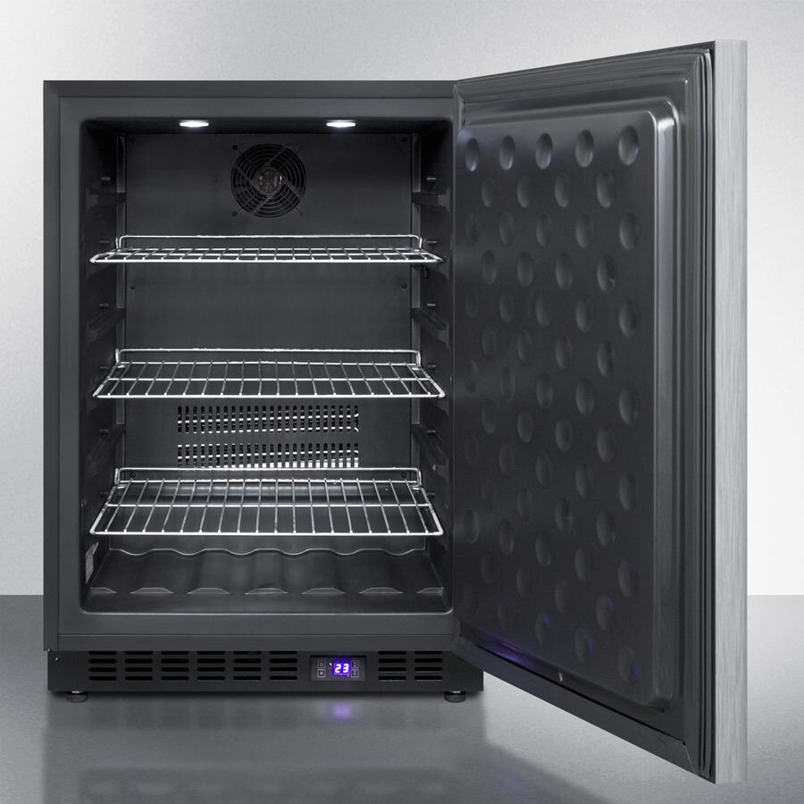 Summit 24-Inch 3.72 Cu. Ft. Outdoor Compact Freezer - Open View thumbnail