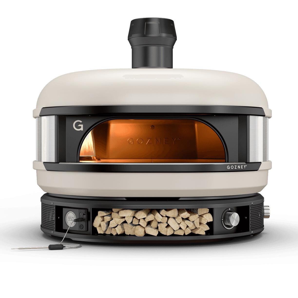 Gozney GDPCMUS1239 Dome Propane Pizza Oven - Bone - White Background thumbnail
