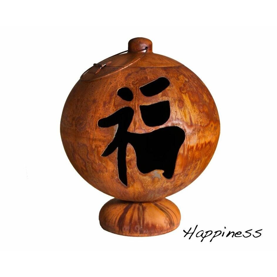 Ohio Flame 41-Inch Wood Burning Fire Globe - Happiness thumbnail