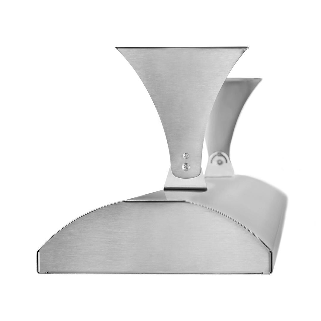 Infratech CD4024SS CD-Series 39-Inch 4000W Dual Element Electric Infrared Patio Heater - 240V - Stainless Steel - Side - Detail thumbnail