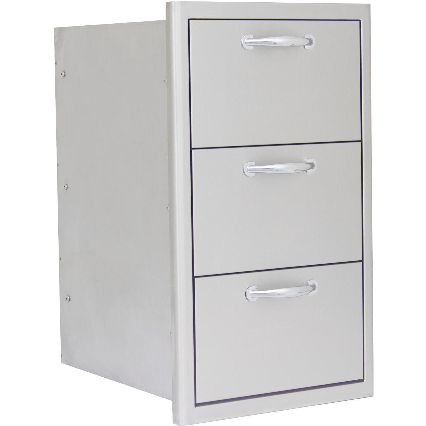 Blaze 16-Inch Triple Access Drawer - Side Angle thumbnail