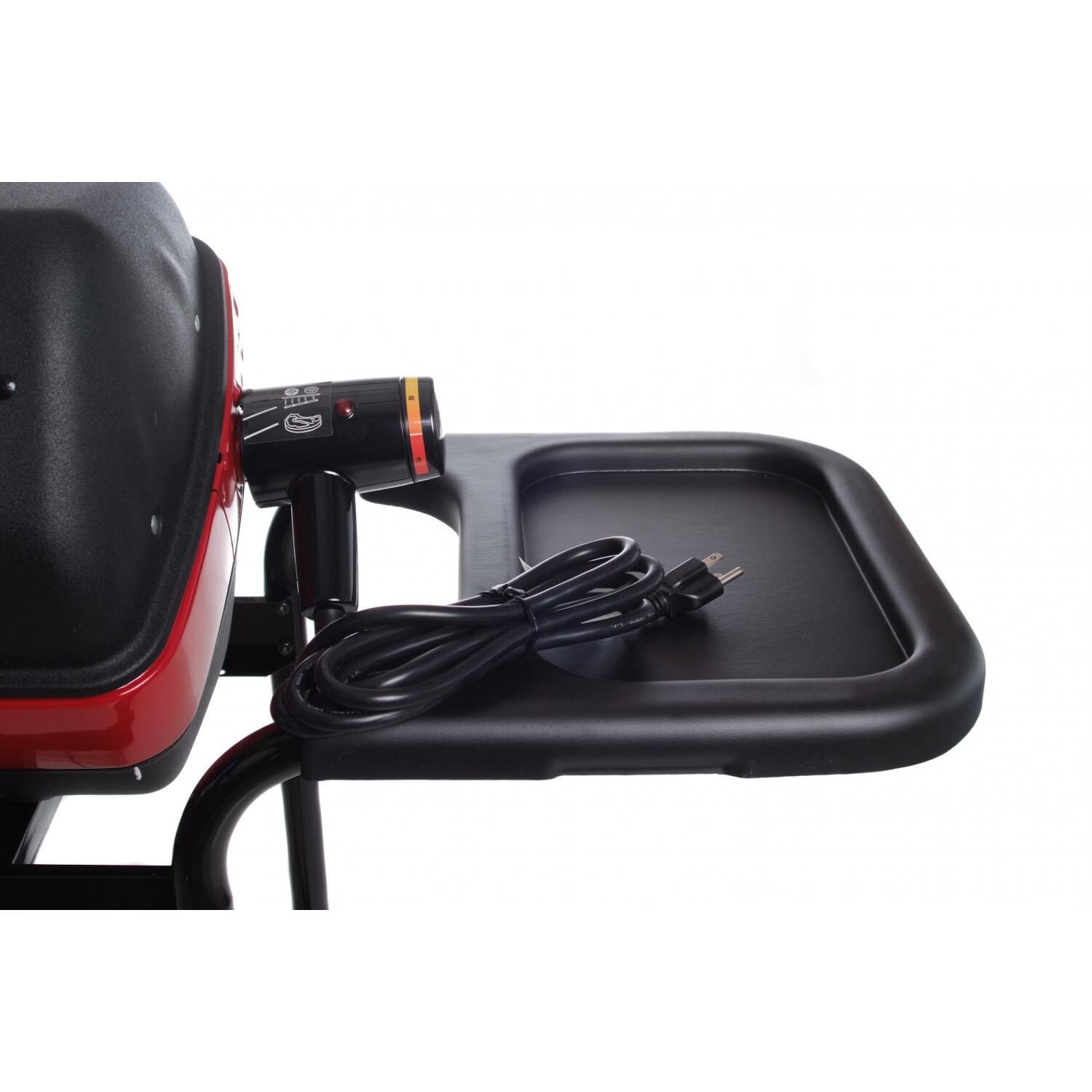Americana by Meco Electric Grill With Plastic Side Tables - Side Shelf with Controls thumbnail