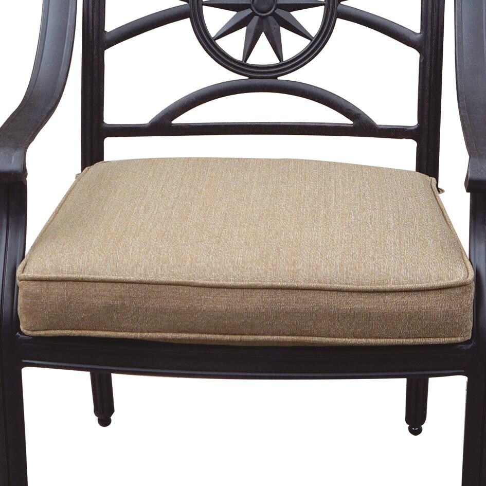 Darlee B/RC503-101-4 Ten Star Replacement Dining Chair Cushion - Furniture Frame Not Included thumbnail