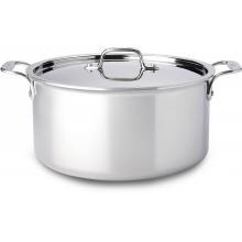 All-Clad Stainless 8-Quart Stock Pot With Lid image