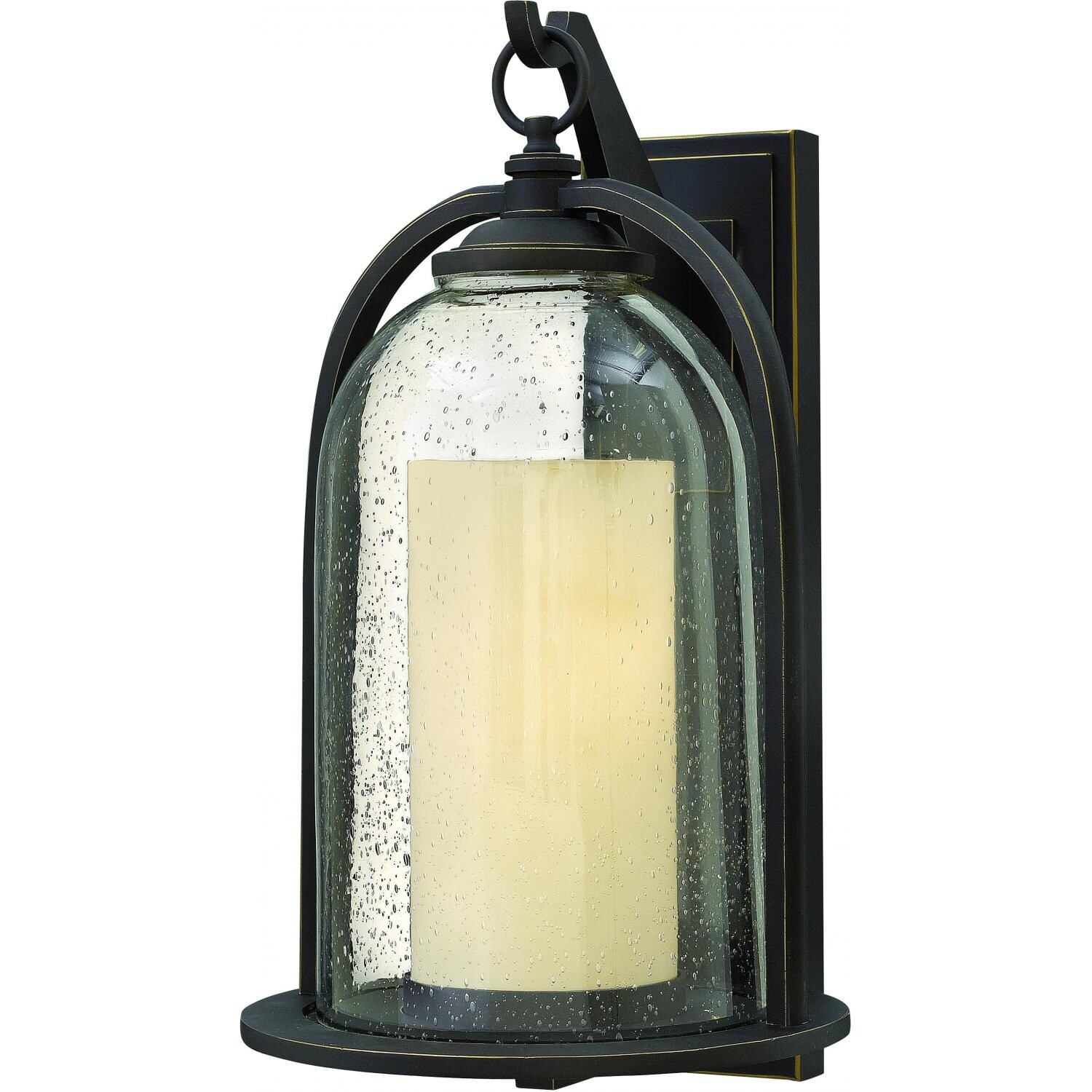 Hinkley Lighting Quincy One Light 20-Inch Outdoor Wall Light - Oil Rubbed Bronze - 2618OZ image